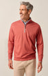 Johnnie-O 1/4 Zip Sully 1/4 Zip Pullover in Snapper