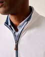 Johnnie-O 1/4 Zip Sully 1/4 Zip Pullover in White