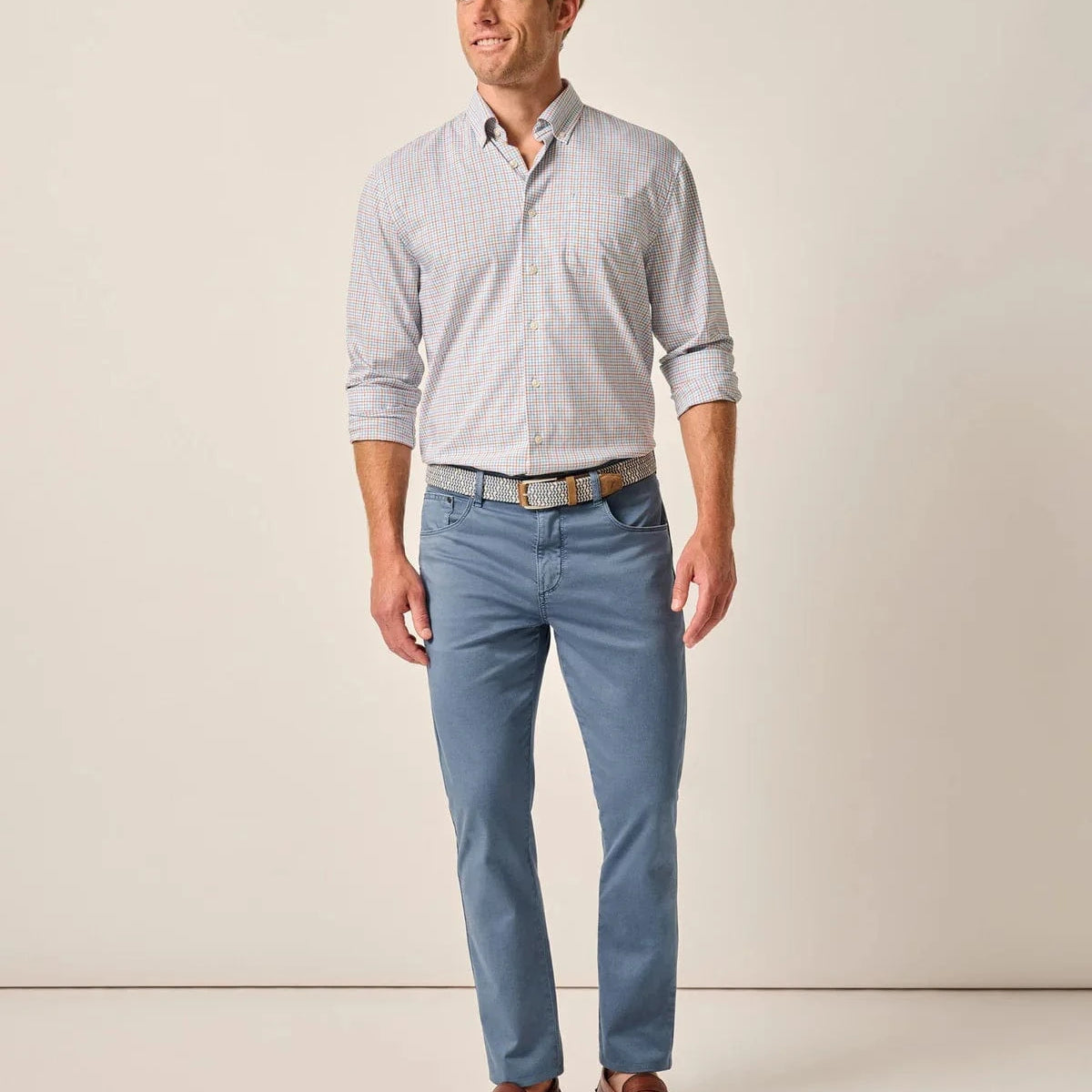 Johnnie-O 5-Pockets BLHZ / 32X32 Carmel Sateen 5-Pocket Pants