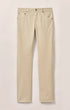 Johnnie-O 5-Pockets Carmel Sateen 5-Pocket Pant in Stone