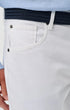 Johnnie-O 5-Pockets Carmel Sateen 5-Pocket Pant in White