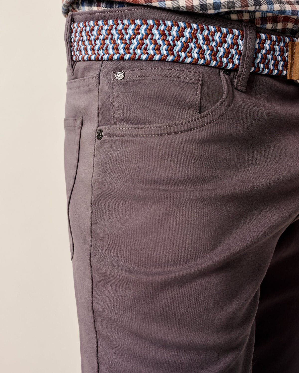 Johnnie-O 5-Pockets Carmel Sateen 5-Pocket Pants