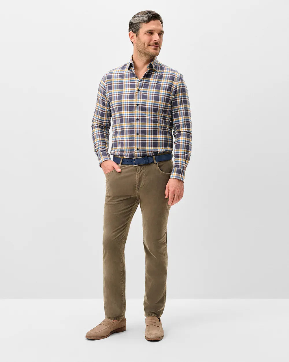 Johnnie-O 5-Pockets Hampton Garment-Dyed Corduroy Pant