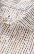 Johnnie-O Camp Shirt Cotton Blend Short Sleeve Button Down Shirt