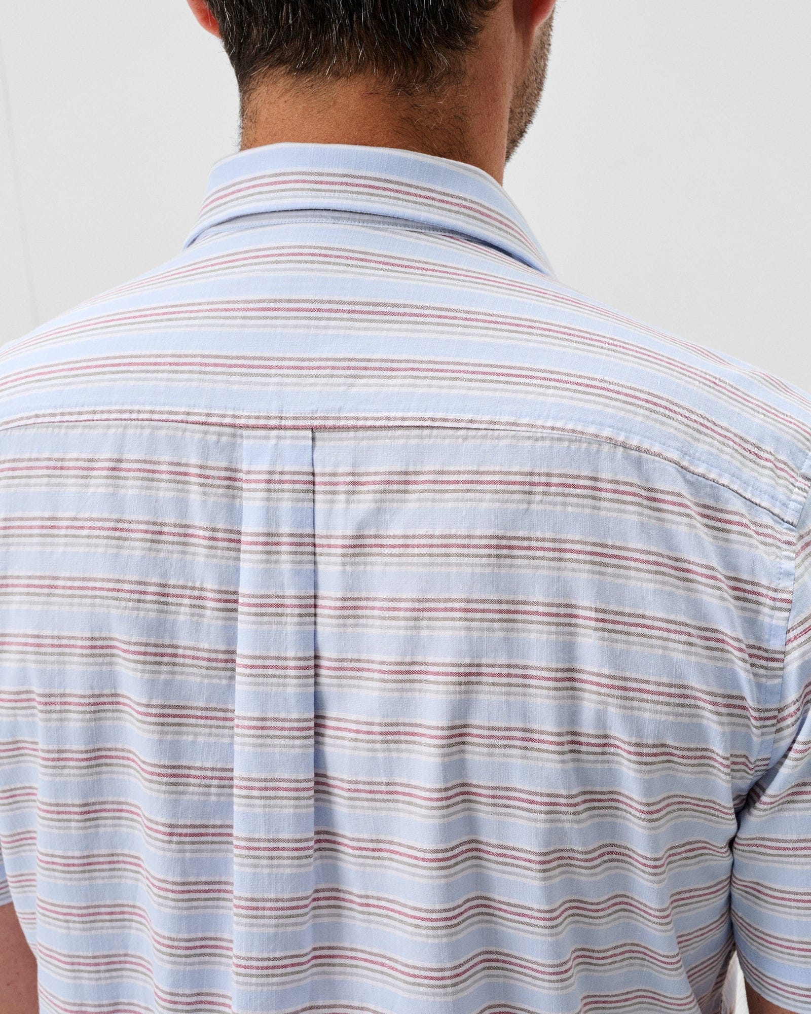 Johnnie-O Camp Shirt Leander Cotton Blend Button Down Shirt