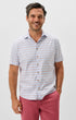 Johnnie-O Camp Shirt Leander Cotton Blend Button Down Shirt