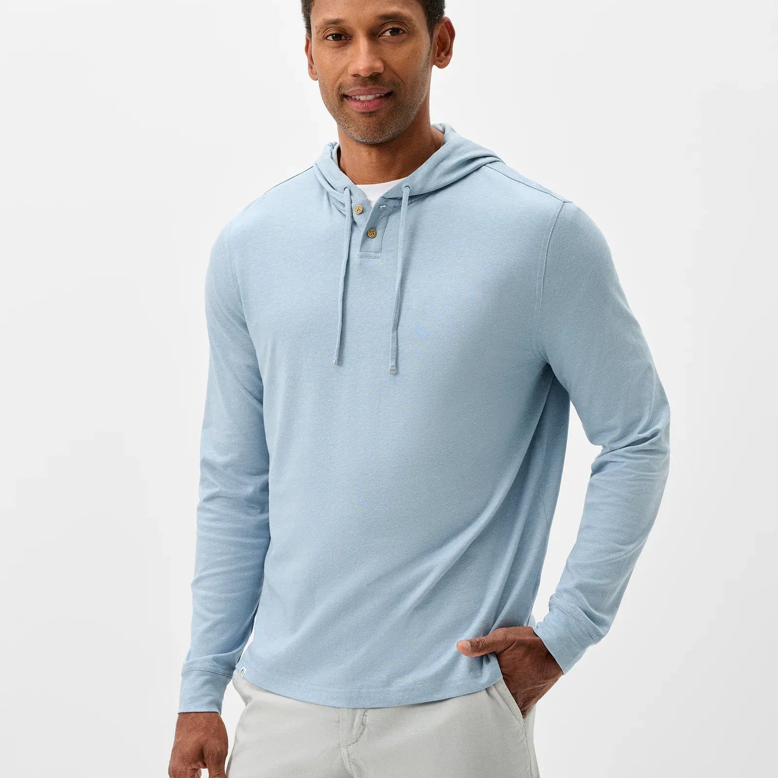 Johnnie-O Crew Necks & Hoodies Jase Hangin Out Hoodie in Maliblu