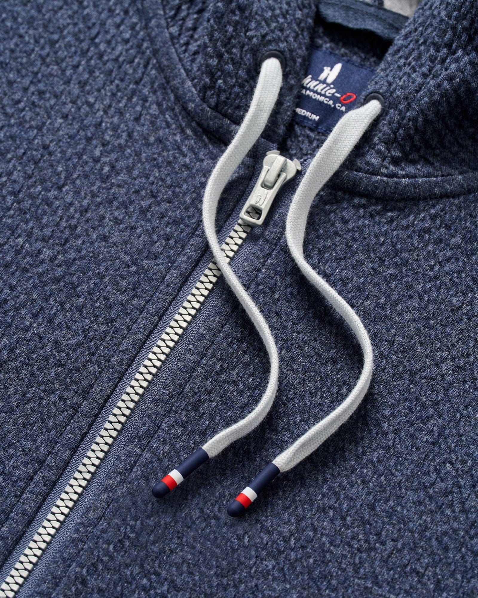 Johnnie-O Crew Necks & Hoodies Zoeller Lakewave Half-Zip Hoodie in Indigo