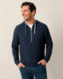 Johnnie-O Crew Necks & Hoodies Zoeller Lakewave Half-Zip Hoodie in Indigo