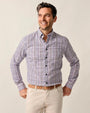 Johnnie-O Dress Shirts COFFEE / M Natural Performance Button Down Shirt - Adelson