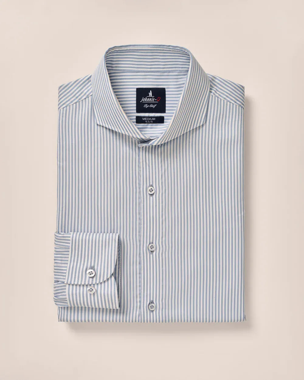 Johnnie-O Dress Shirts Judes Stripe Tencel Button Down Shirt