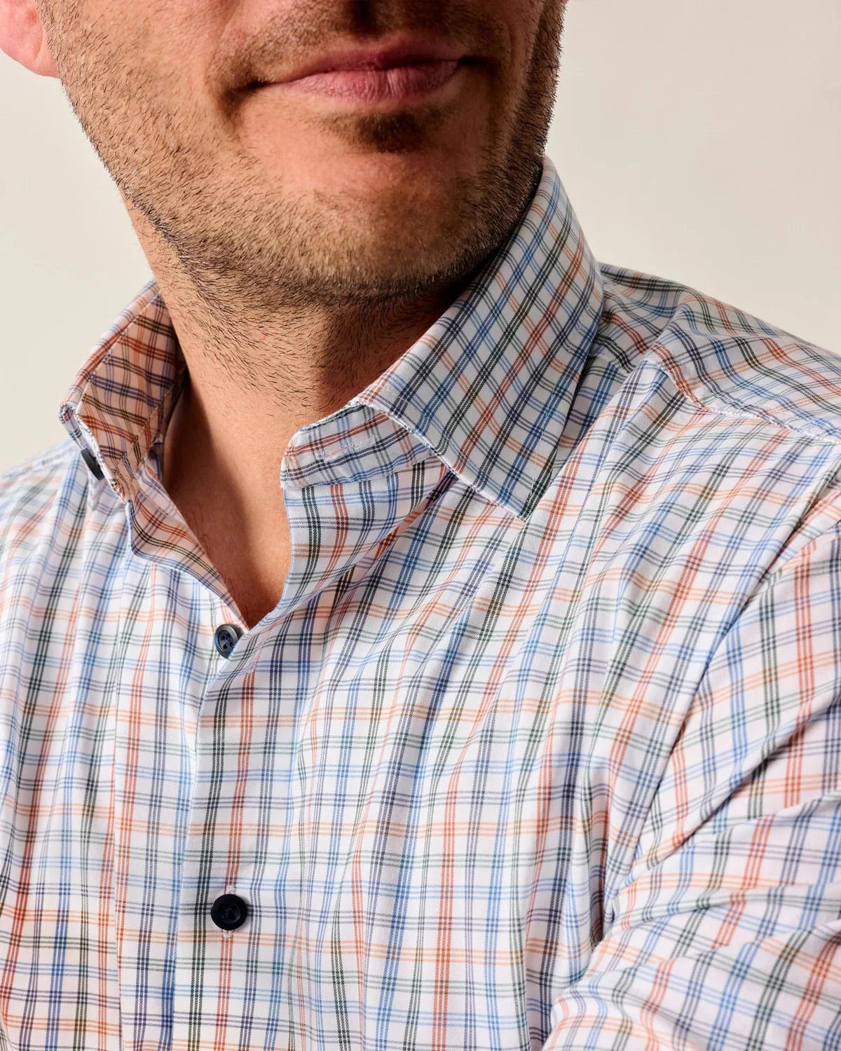 Johnnie-O Dress Shirts Natural Performance Button Down Shirt - Vanderwall