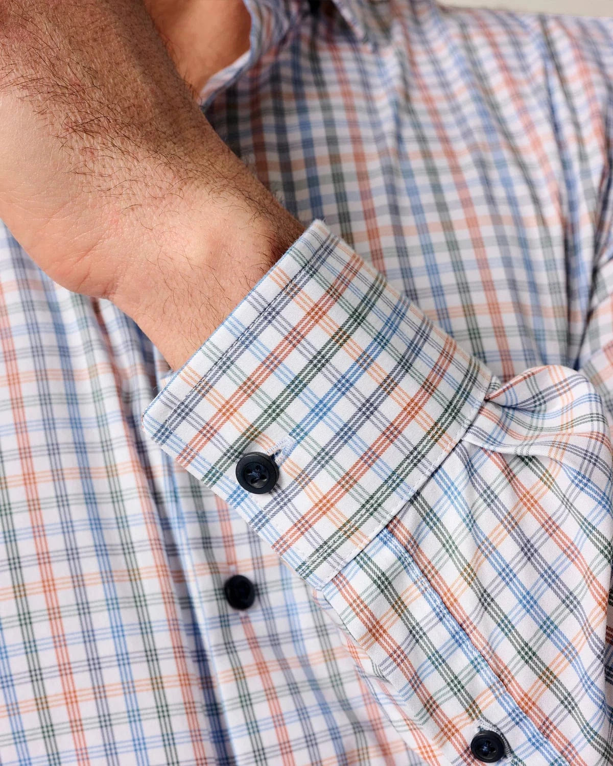 Johnnie-O Dress Shirts Natural Performance Button Down Shirt - Vanderwall