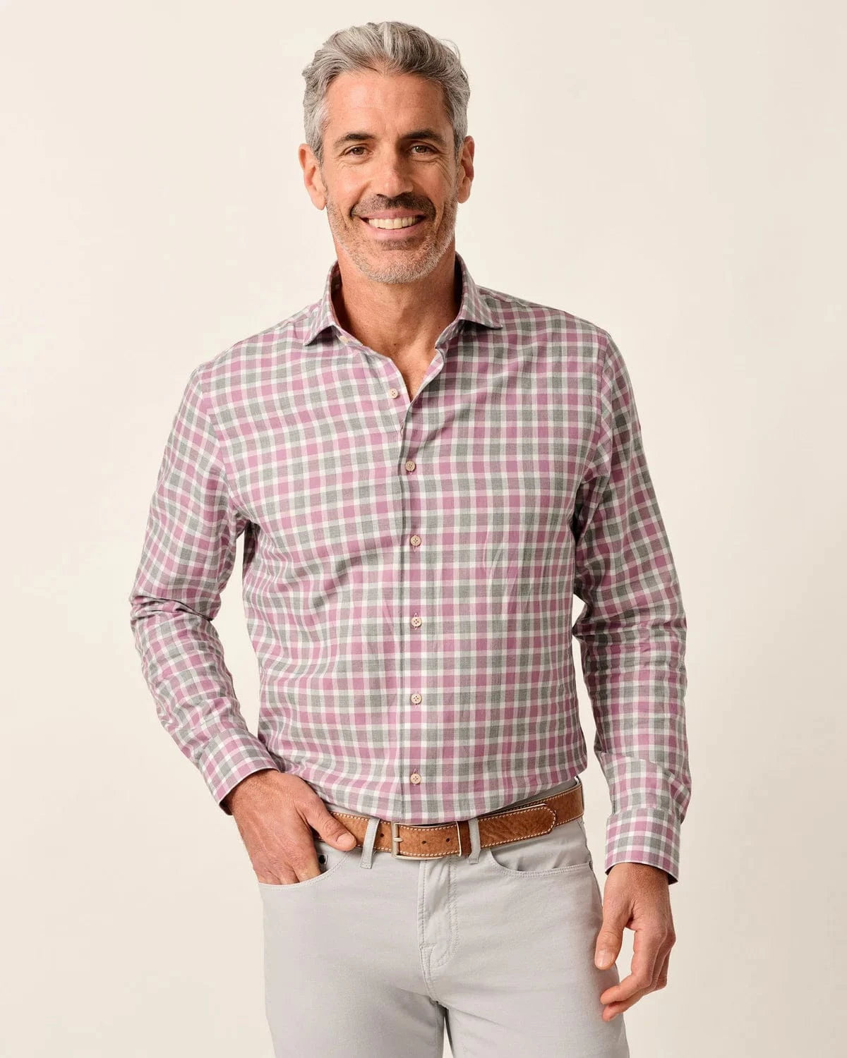 Johnnie-O Dress Shirts PETAL / S Top Shelf Button Down Shirt - Peirce