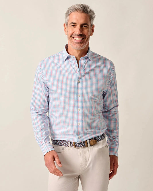 Johnnie-O Dress Shirts White / M Everyday Performance Button Down Shirt - Han