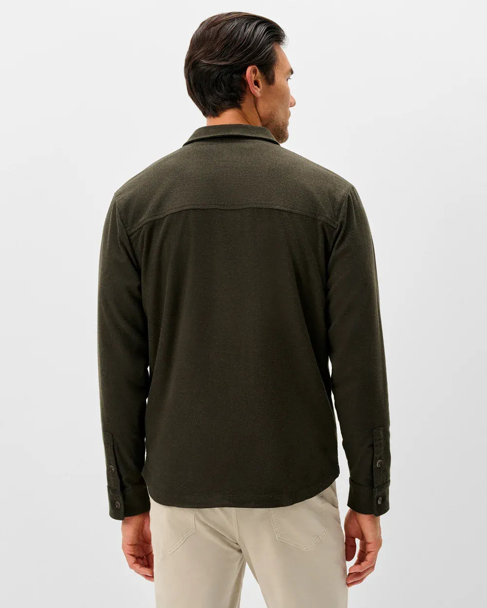Johnnie-O Flannels & Overshirts Brushed Shammy Shacket