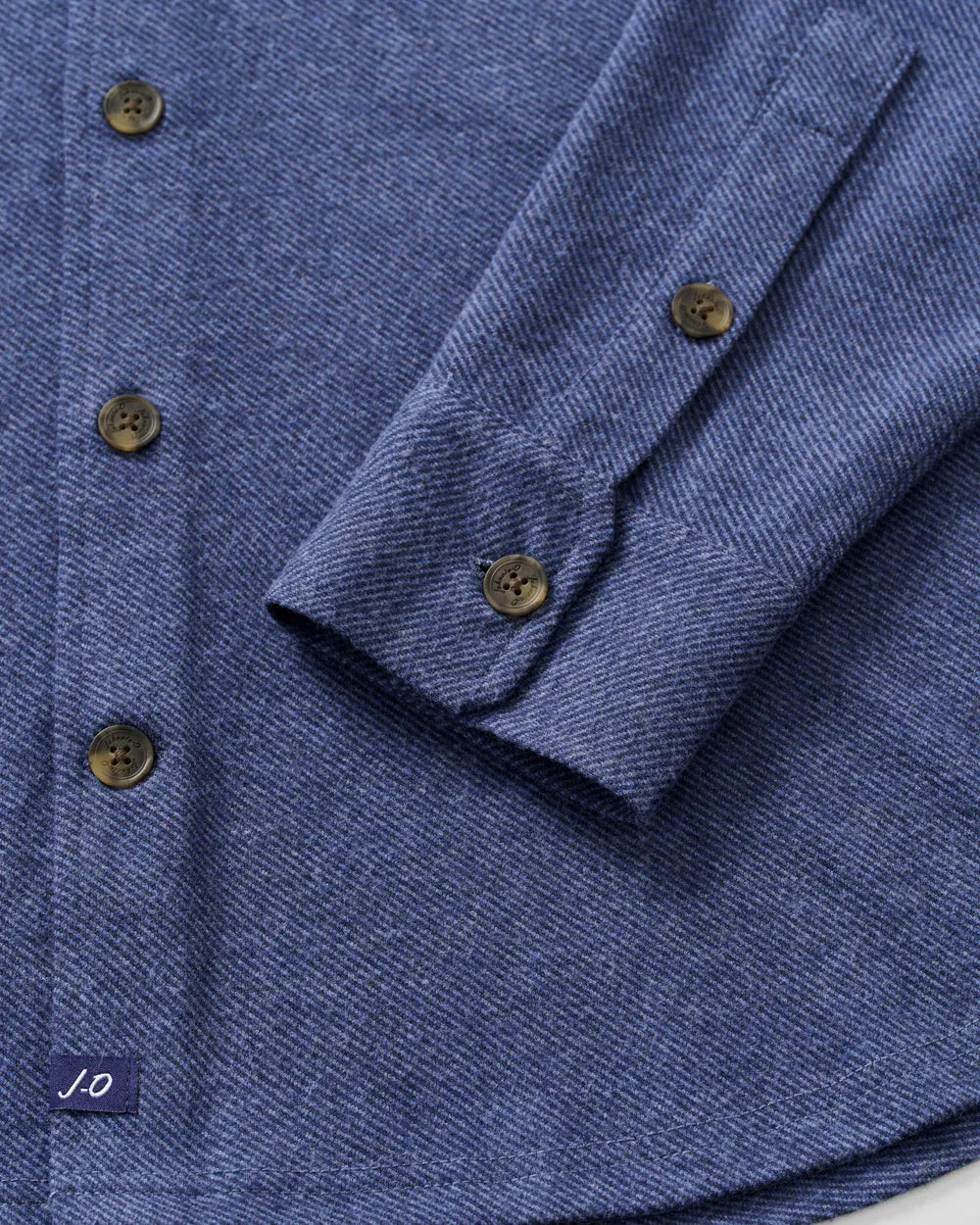 Johnnie-O Flannels & Overshirts Sequoia Twill Solid Lodge Shirt