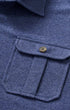 Johnnie-O Flannels & Overshirts Sequoia Twill Solid Lodge Shirt