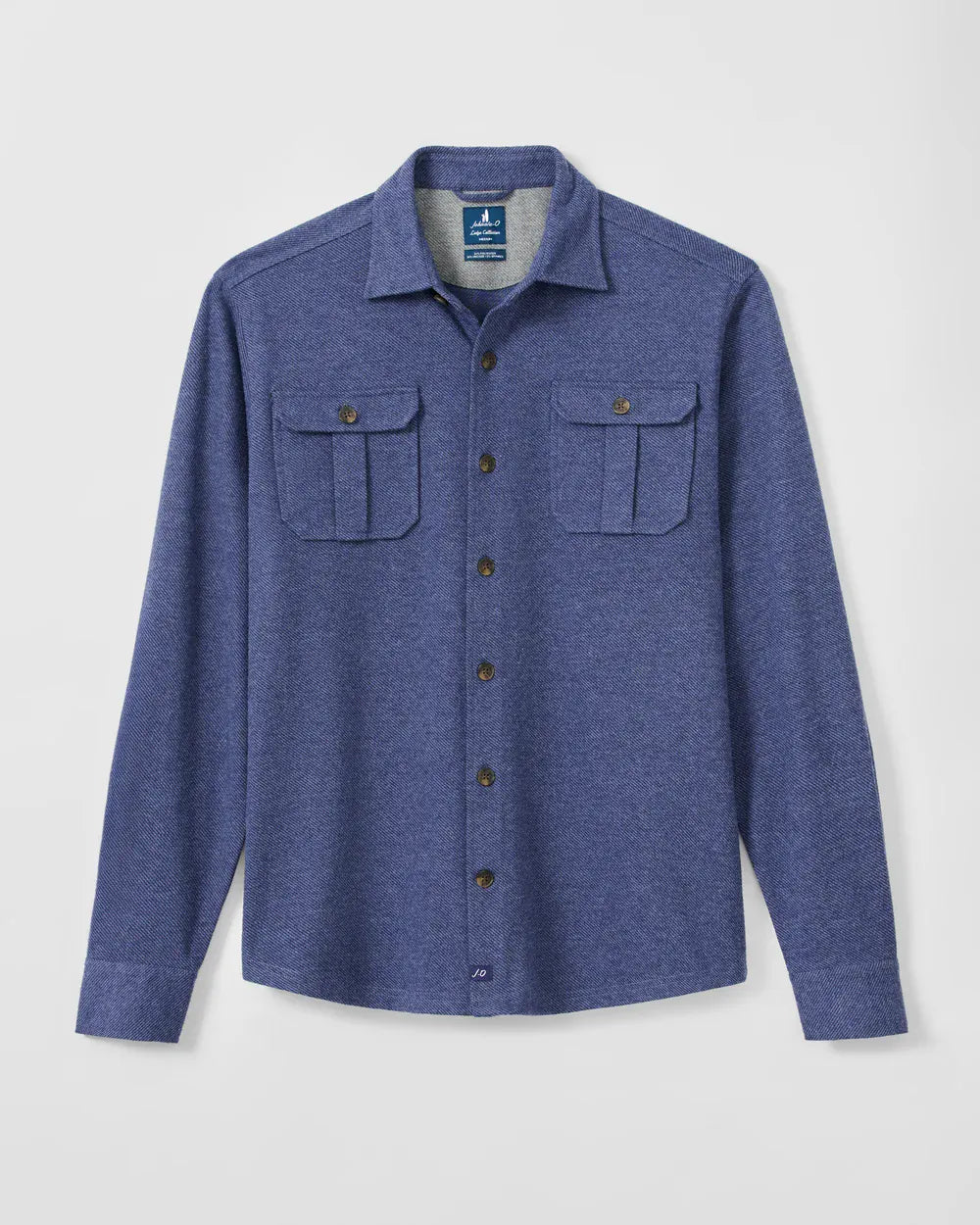 Johnnie-O Flannels & Overshirts Sequoia Twill Solid Lodge Shirt