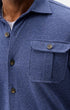 Johnnie-O Flannels & Overshirts Sequoia Twill Solid Lodge Shirt