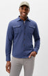 Johnnie-O Flannels & Overshirts Sequoia Twill Solid Lodge Shirt