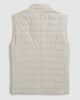 Johnnie O Outerwear Apo Quilted Button Up Vest - Tan