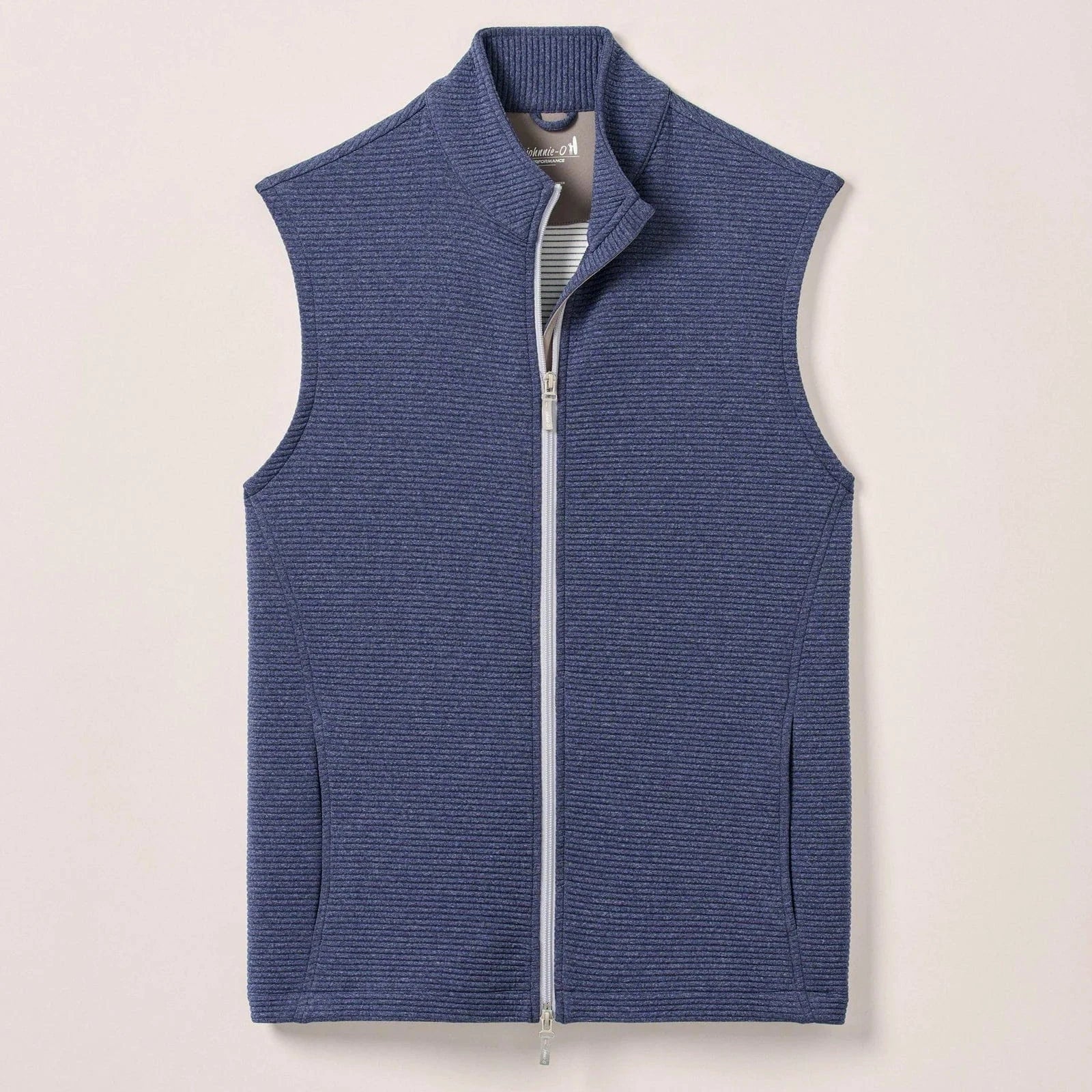 Johnnie-O Outerwear Navy / S Reggie Ribbed Performance Vest
