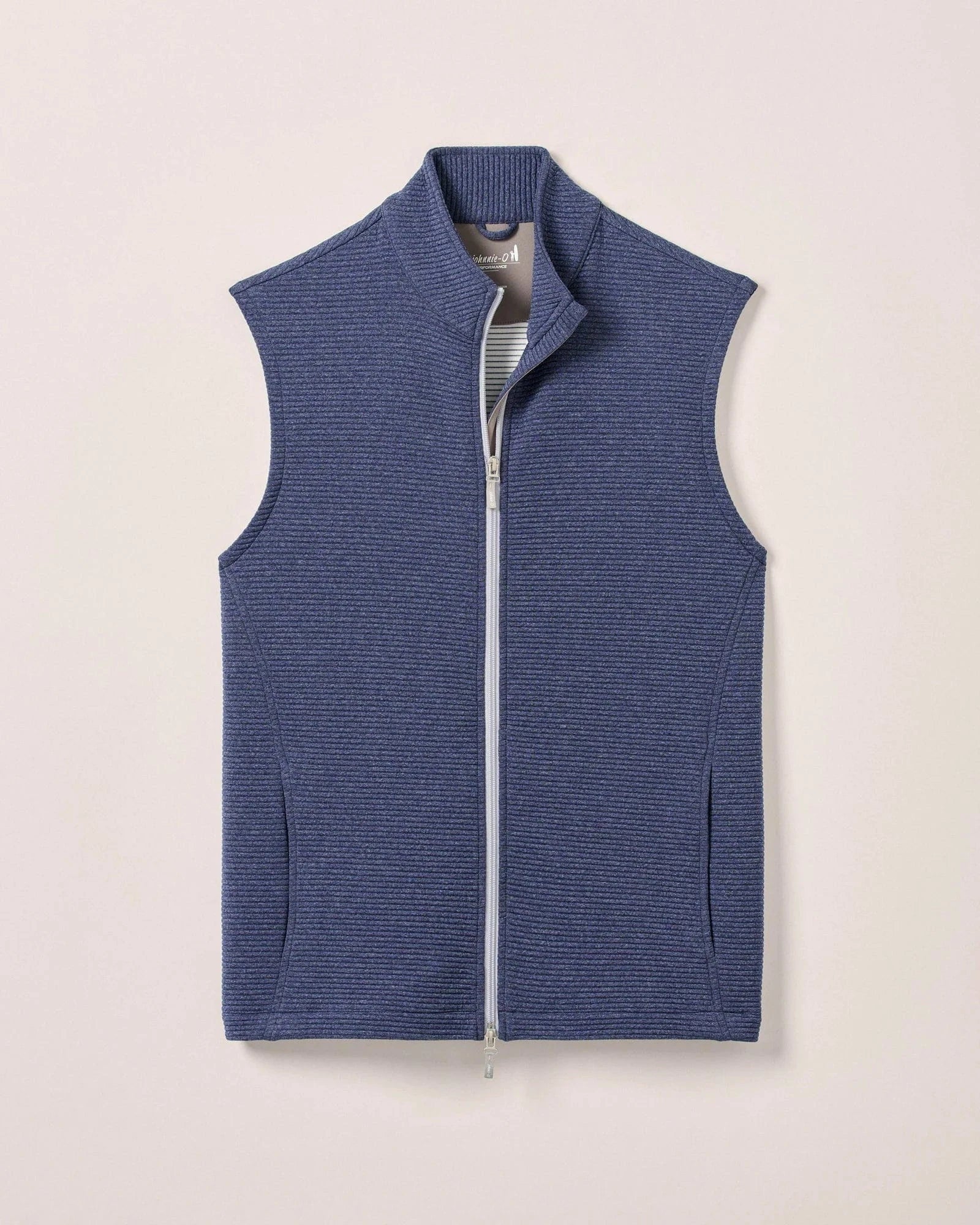 Johnnie-O Outerwear Navy / S Reggie Ribbed Performance Vest