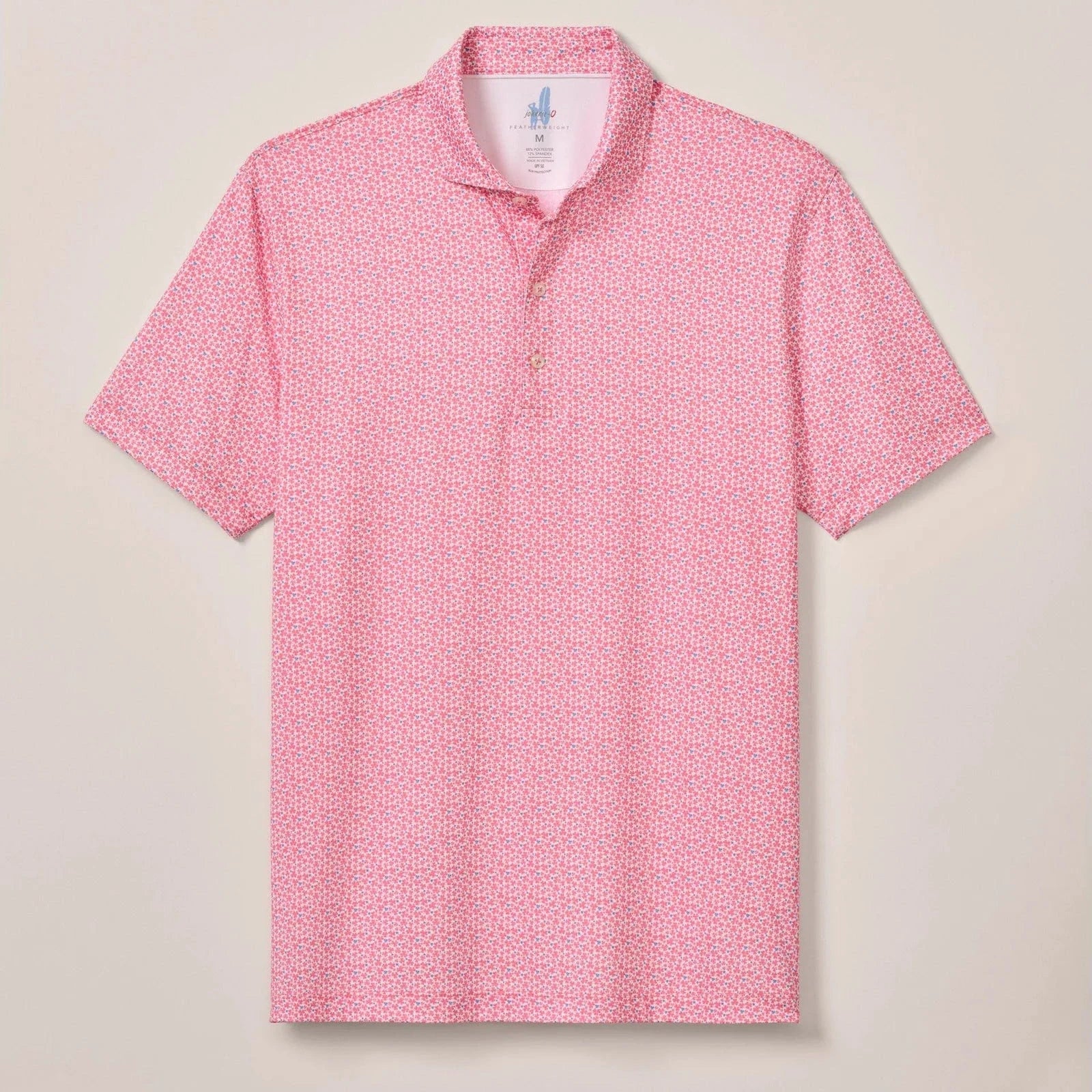 Johnnie-O Polos Azalea / S Featherweight Performance Polo - Four Leaf