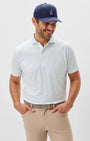 Johnnie-O Polos Barbacoa Performance Jersey Polo in Cilantro