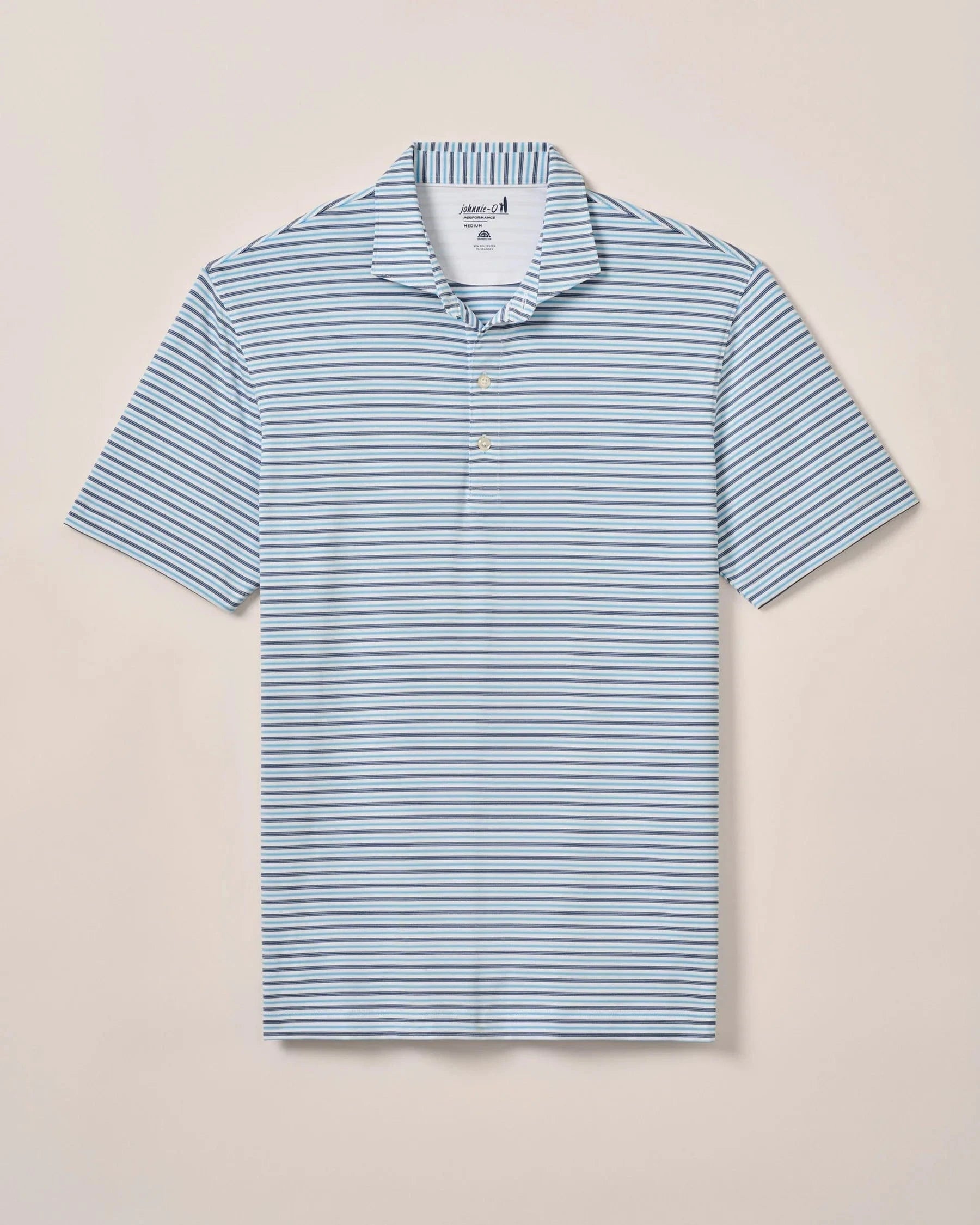 Johnnie O Polos Bronte Performance Jersey Polo - Majorca