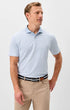 Johnnie-O Polos Cruz Solid Collar Performance Mesh Polo