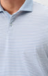 Johnnie-O Polos Cruz Solid Collar Performance Mesh Polo