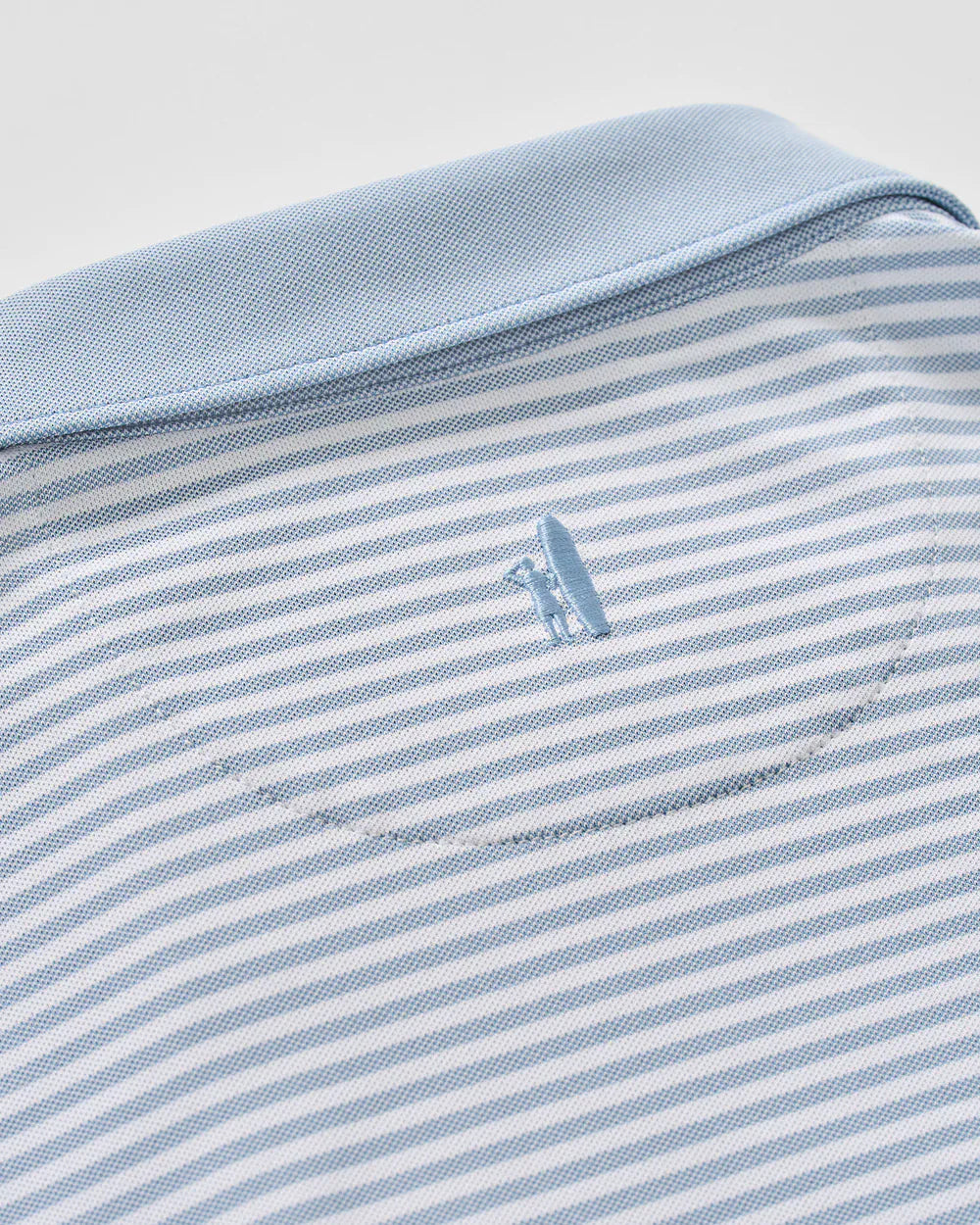 Johnnie-O Polos Cruz Solid Collar Performance Mesh Polo