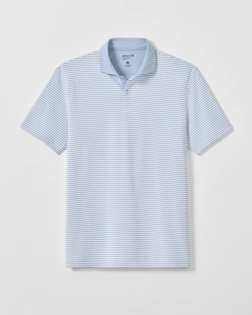 Johnnie-O Polos Cruz Solid Collar Performance Mesh Polo
