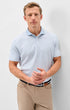 Johnnie-O Polos Cruz Solid Collar Performance Mesh Polo