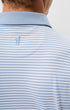 Johnnie-O Polos Cruz Solid Collar Performance Mesh Polo