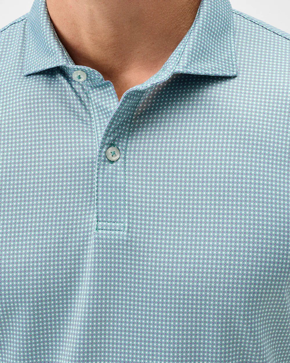 Johnnie-O Polos Dot Neat Performance Jersey Polo