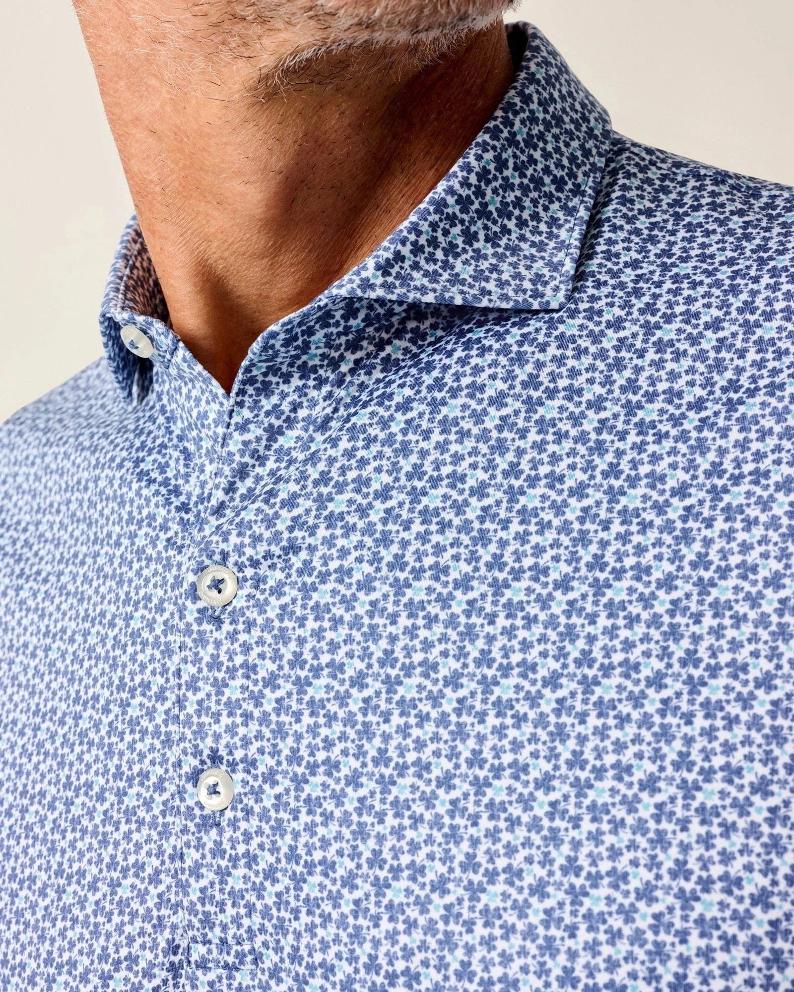 Johnnie-O Polos Featherweight Performance Polo - Four Leaf