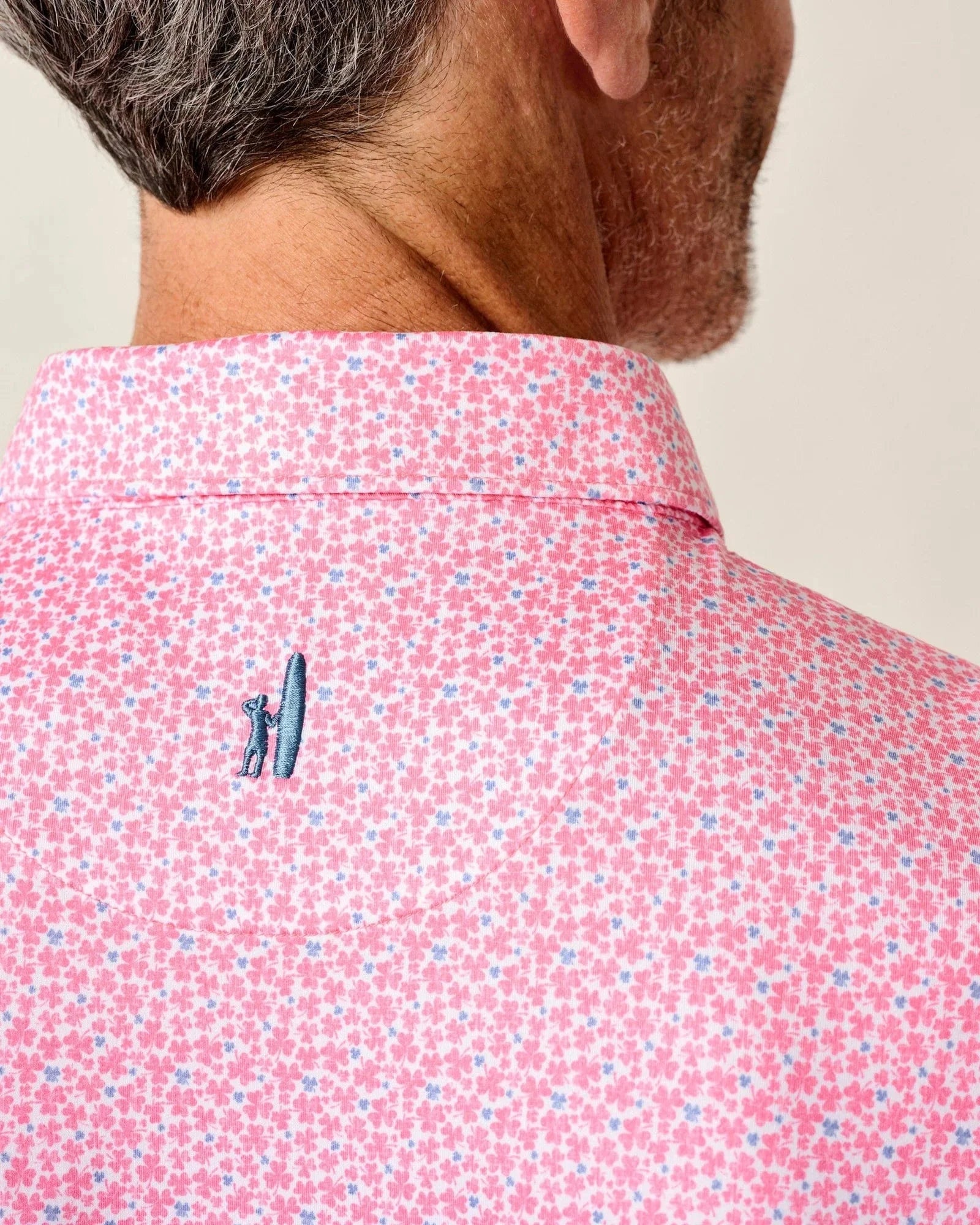 Johnnie-O Polos Featherweight Performance Polo - Four Leaf