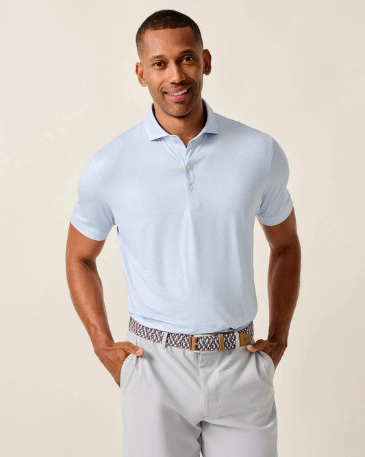 Johnnie-O Polos Featherweight Performance Polo - Marlin