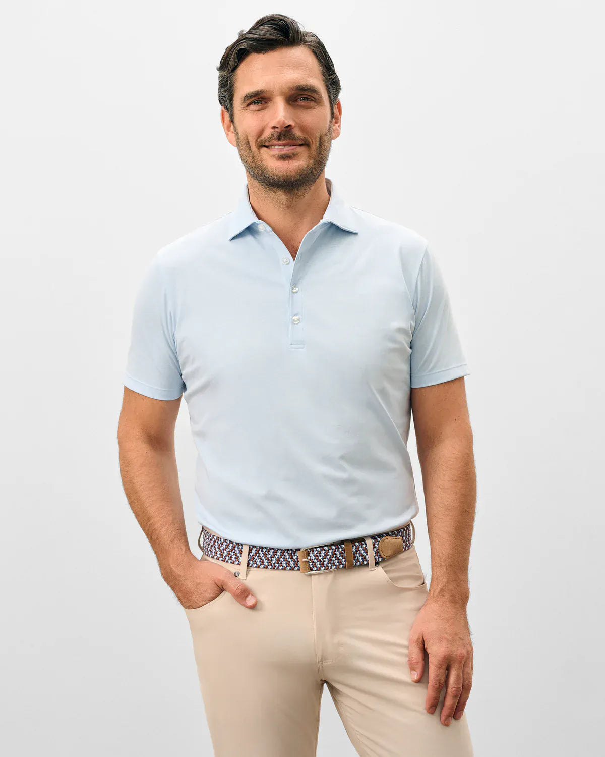 Johnnie-O Polos Fine Pique Knit 4-Button Polo