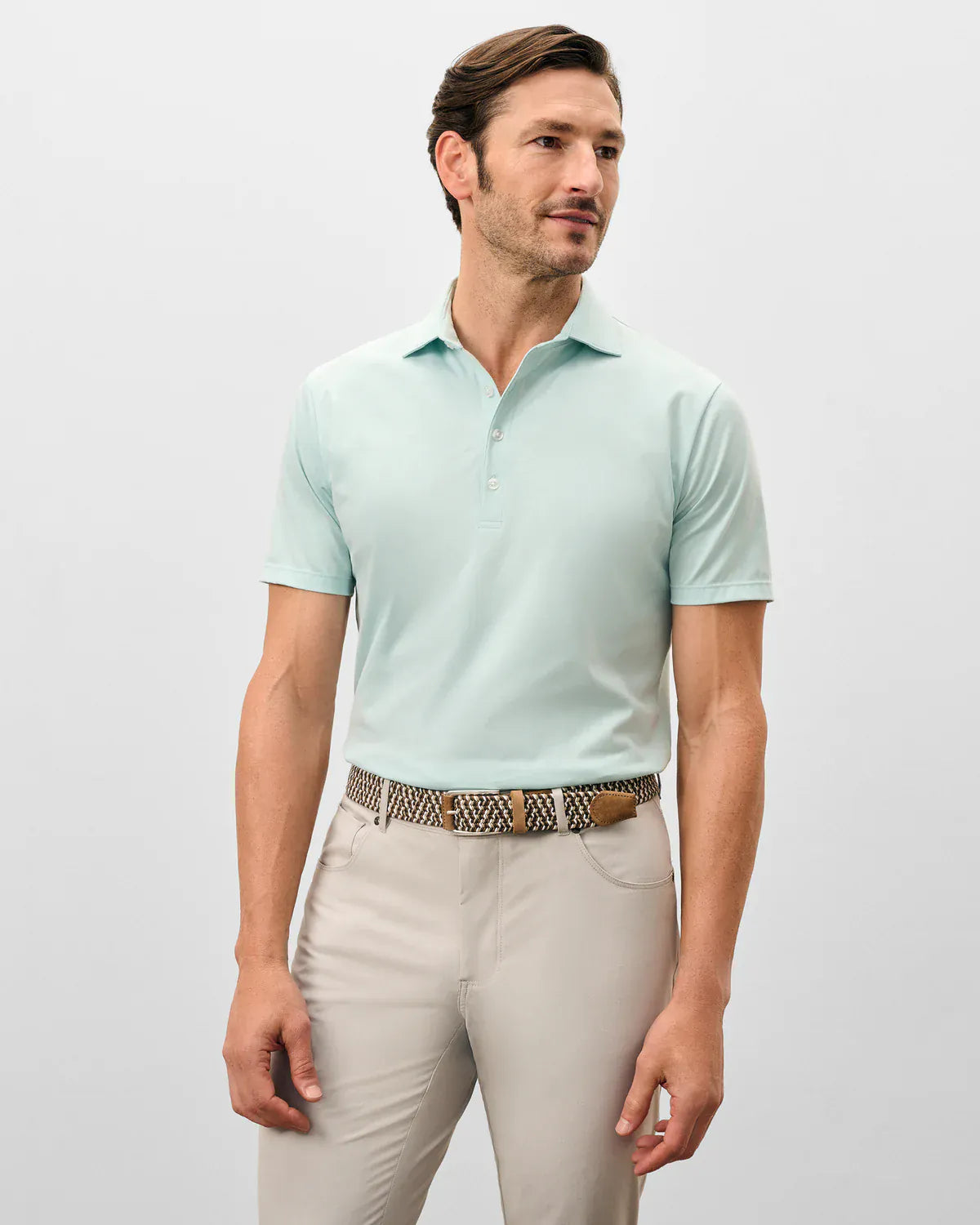 Johnnie-O Polos Fine Pique Knit 4-Button Polo