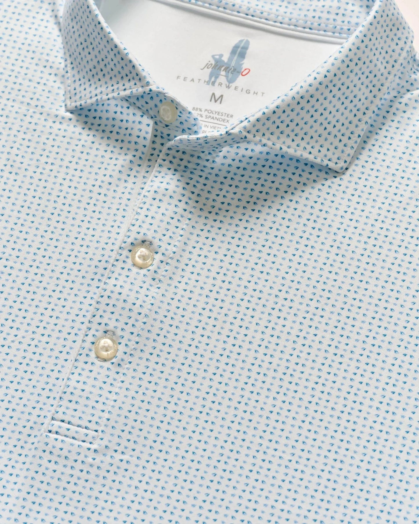 Johnnie O Polos Glidey Featherweight Polo - Maliblu