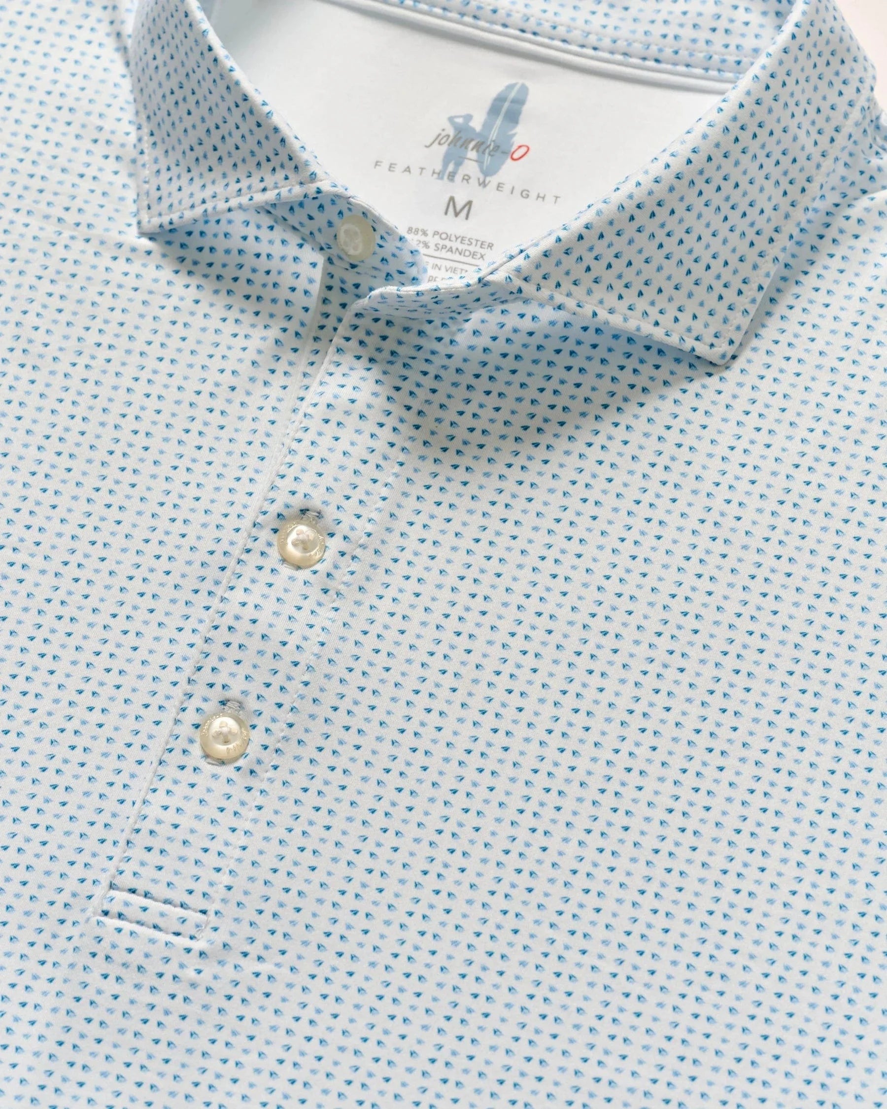 Johnnie O Polos Glidey Featherweight Polo - Maliblu