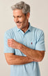 Johnnie-O Polos Heathered Original Polo 2.0 in Cloud Blue