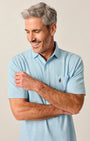 Johnnie-O Polos Heathered Original Polo 2.0 in Cloud Blue