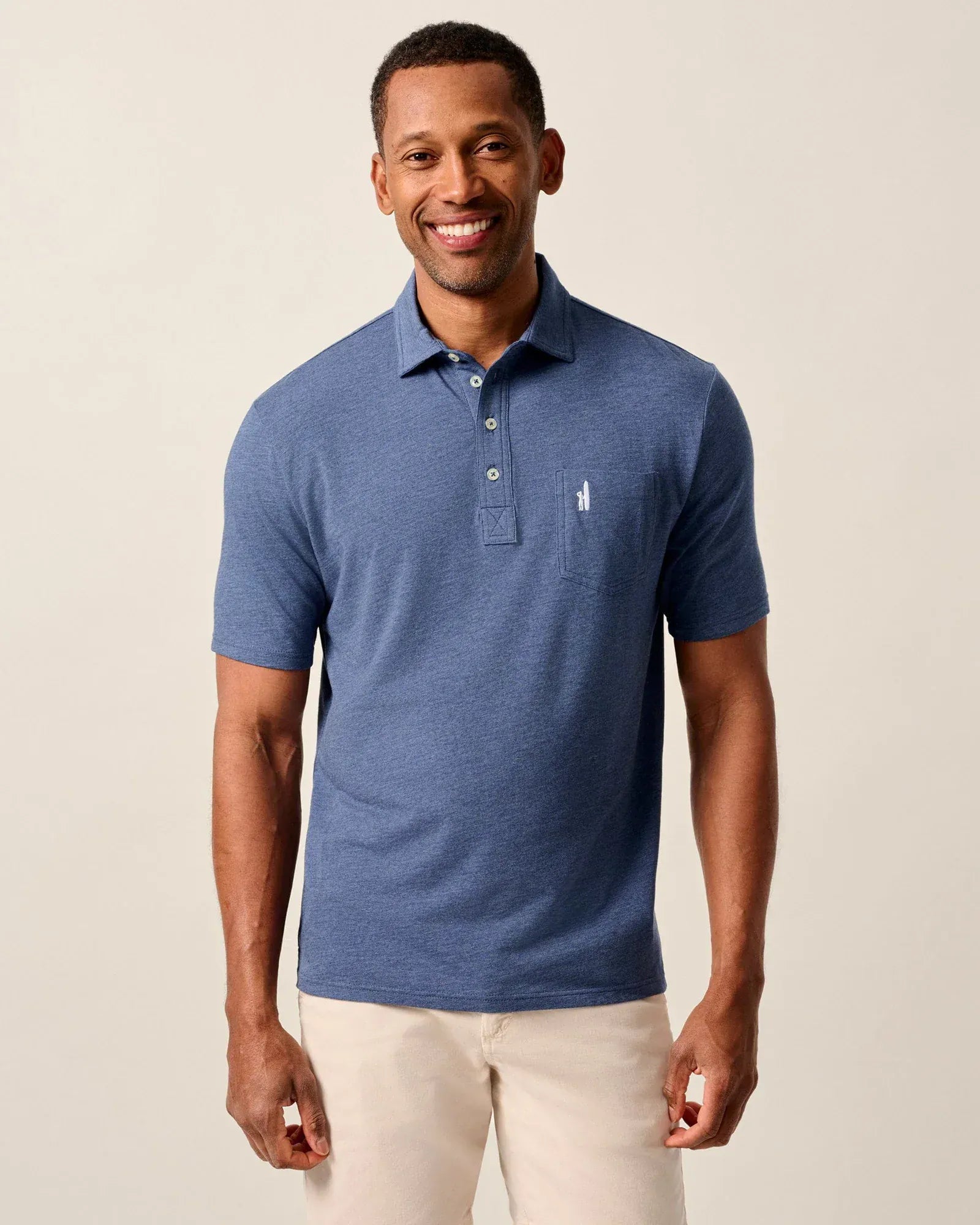 Johnnie-O Polos Heathered Original Polo 2.0 in Oceanside