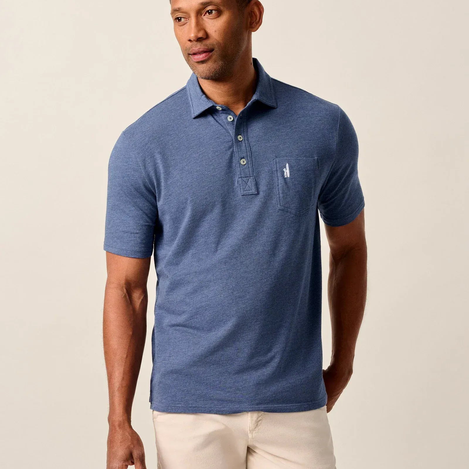 Johnnie-O Polos Heathered Original Polo 2.0 in Oceanside