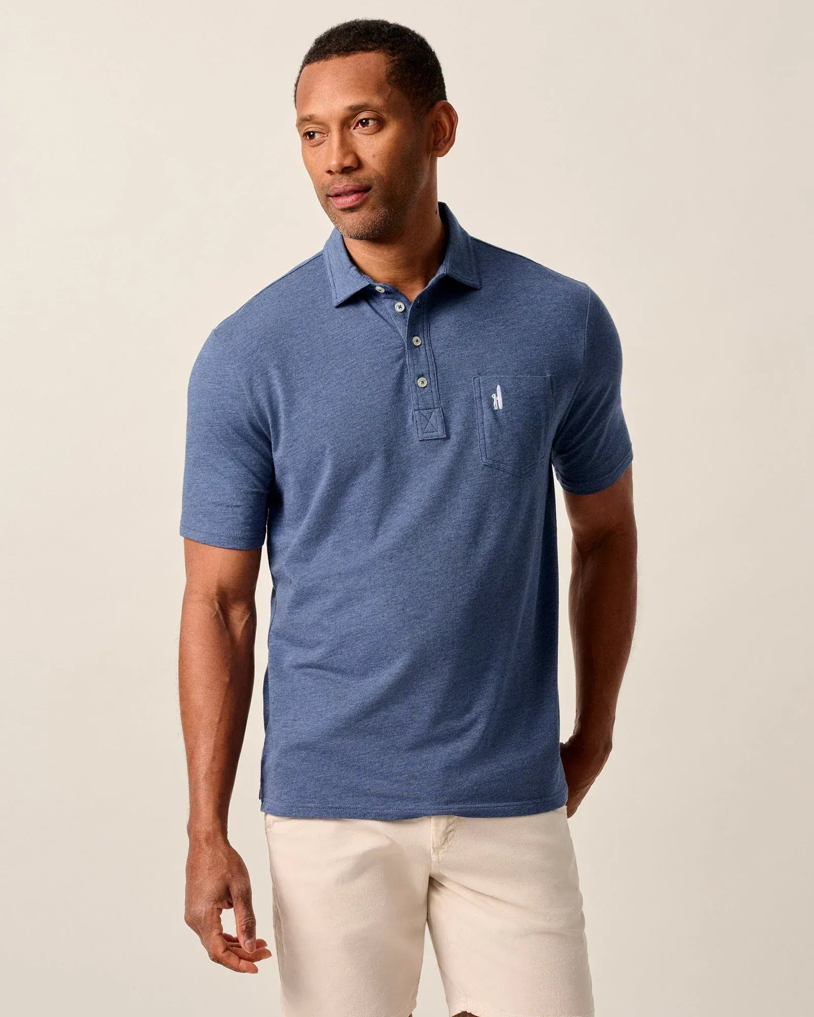 Johnnie-O Polos Heathered Original Polo 2.0 in Oceanside